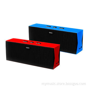 Stereo Bluetooth Speakers with NFC and Microphone Function, 40mm Dual Speaker